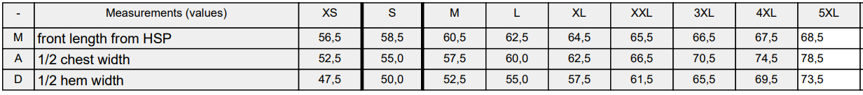Size Guide