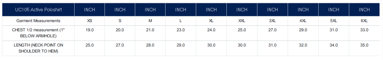 Size Guide