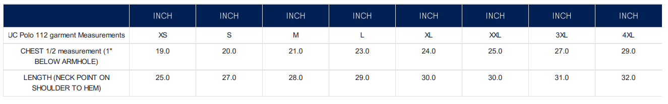 Size Guide