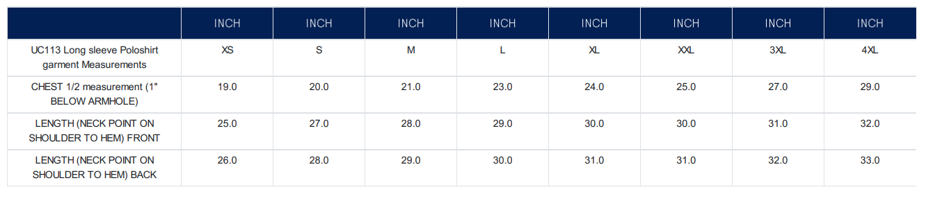 Size Guide