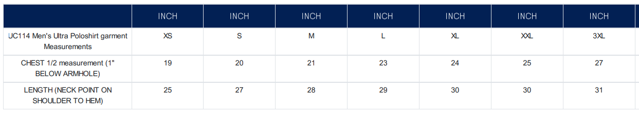 Size Guide