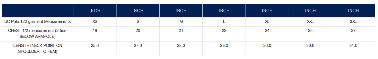 Size Guide