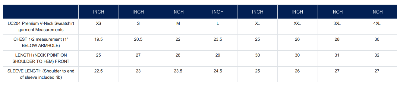 Size Guide