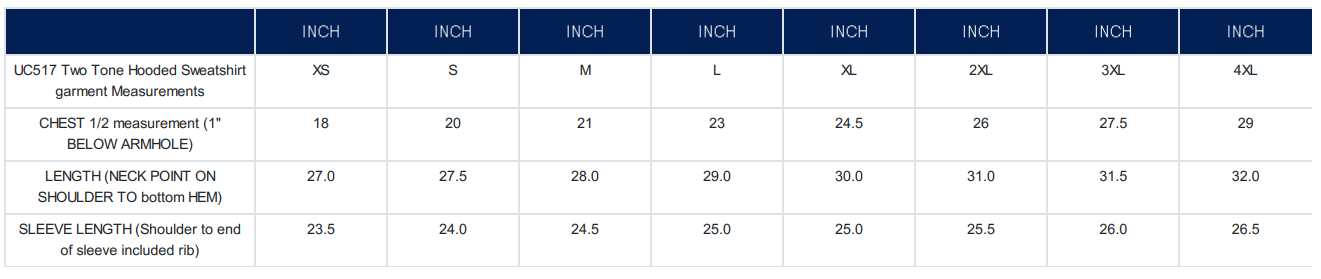 Size Guide
