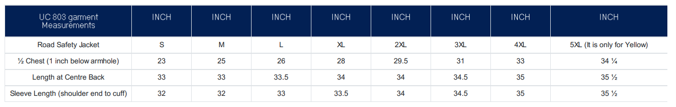 Size Guide