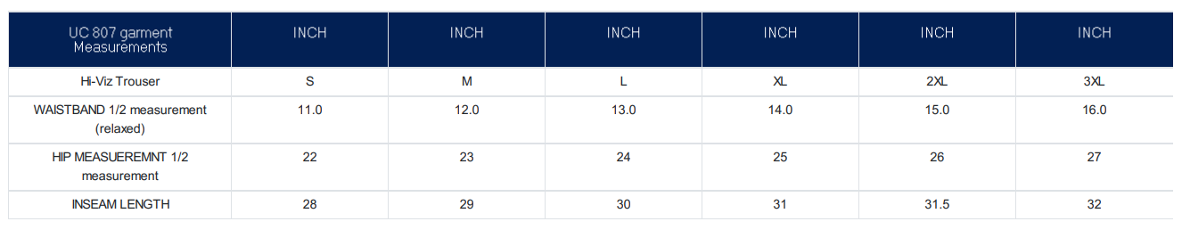 Size Guide