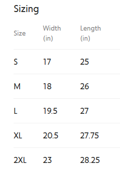 Size Guide