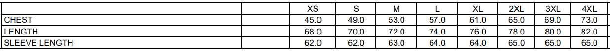 Size Guide