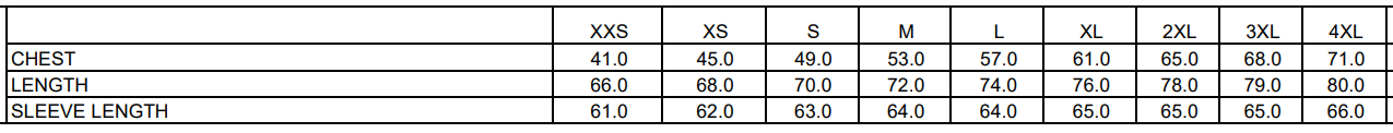 Size Guide
