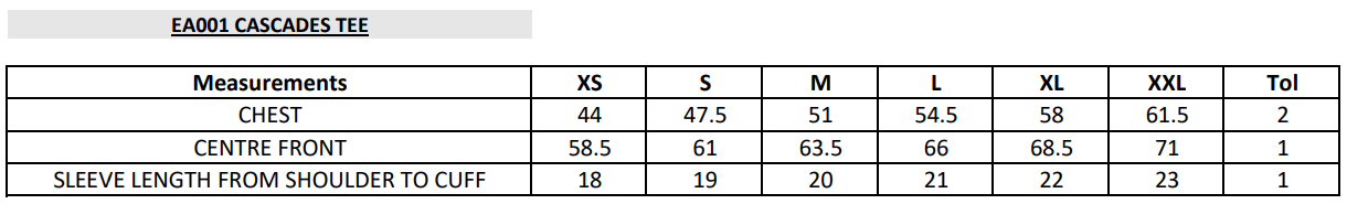 Size Guide