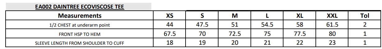 Size Guide