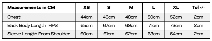 Size Guide