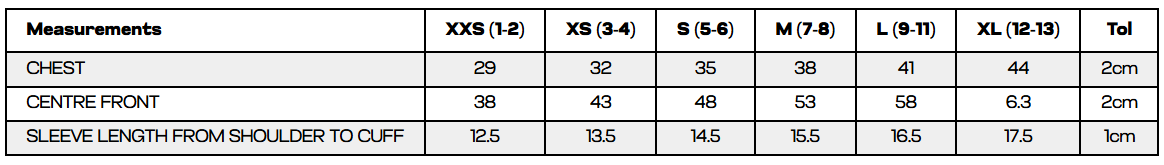 Size Guide