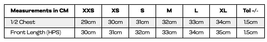 Size Guide