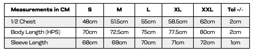 Size Guide