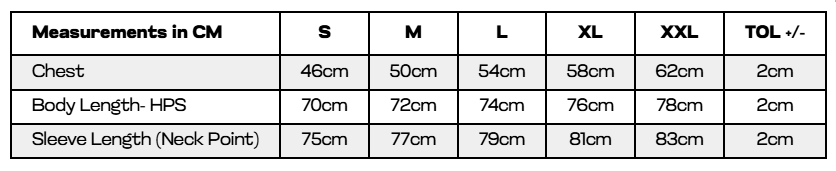 Size Guide