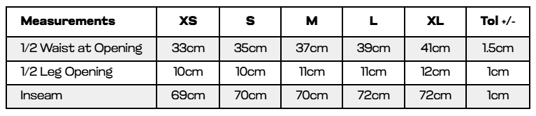 Size Guide