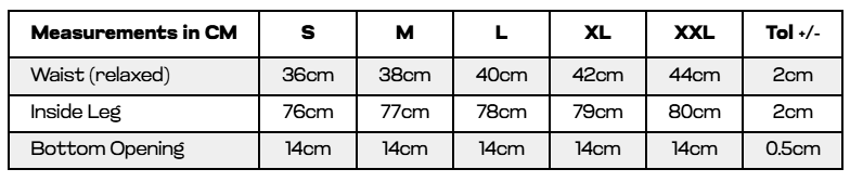 Size Guide