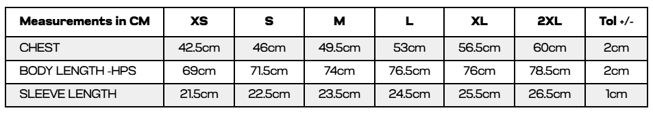 Size Guide