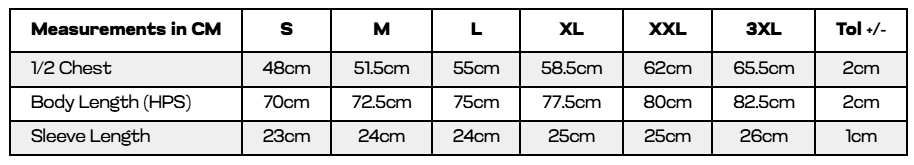 Size Guide