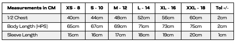 Size Guide