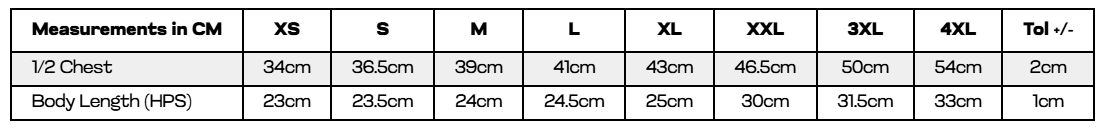 Size Guide
