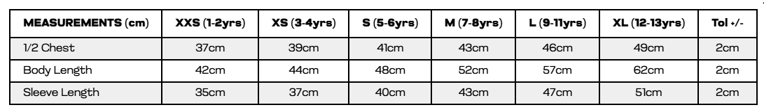 Size Guide