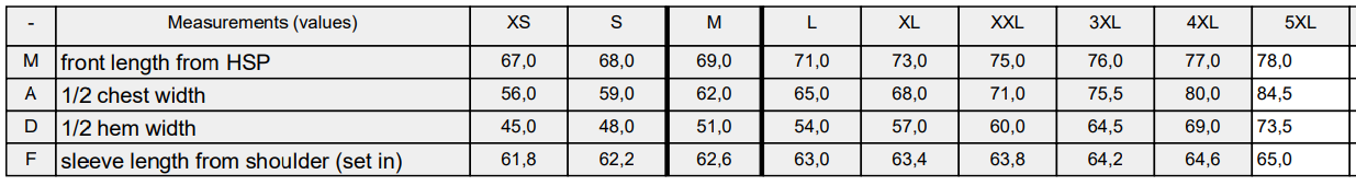 Size Guide