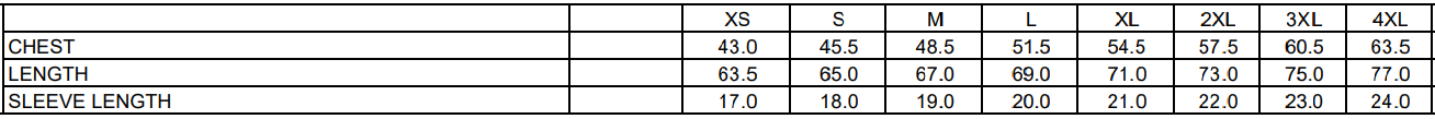 Size Guide