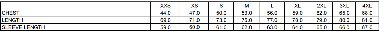 Size Guide