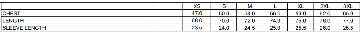 Size Guide