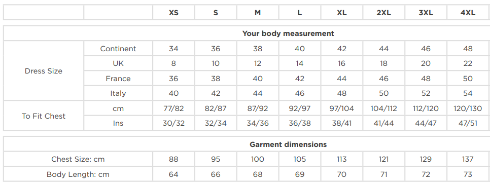 Size Guide