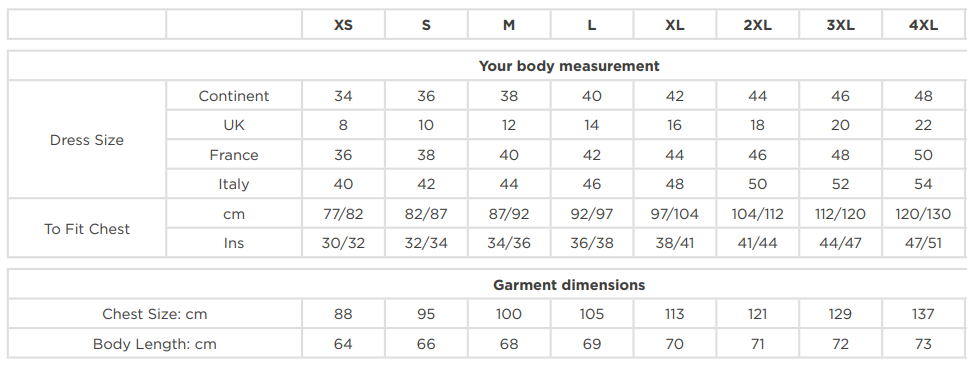 Size Guide