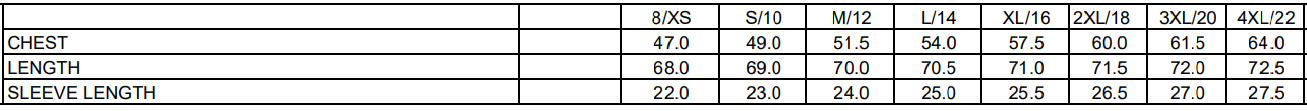 Size Guide