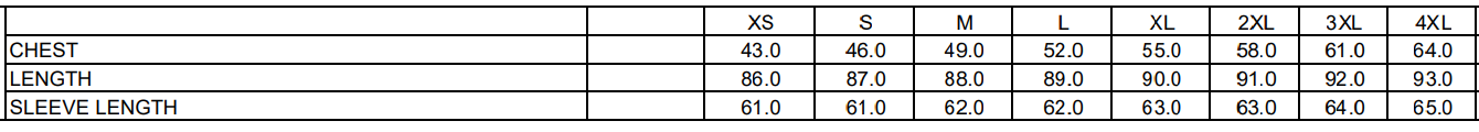 Size Guide