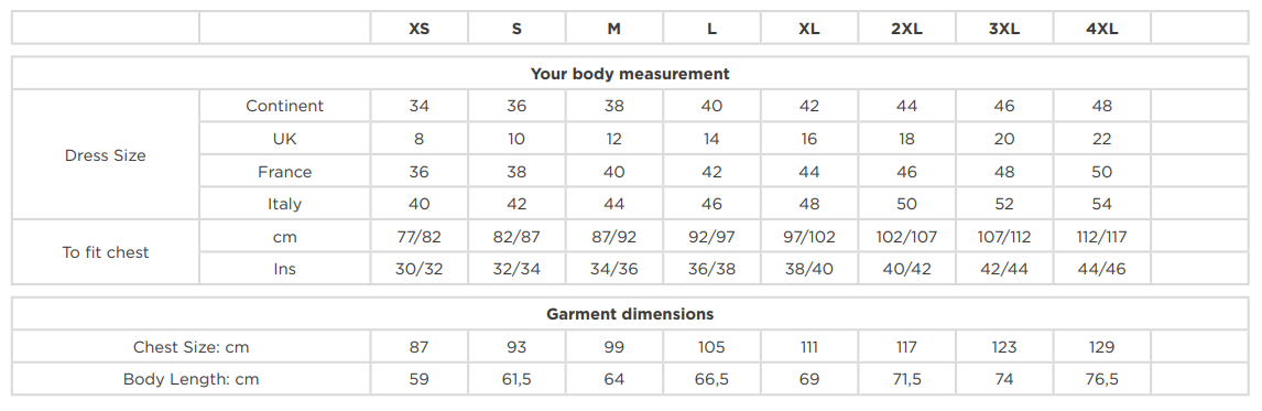 Size Guide