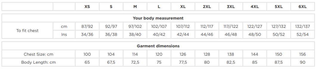 Size Guide