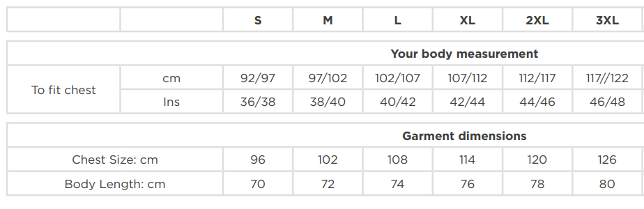 Size Guide