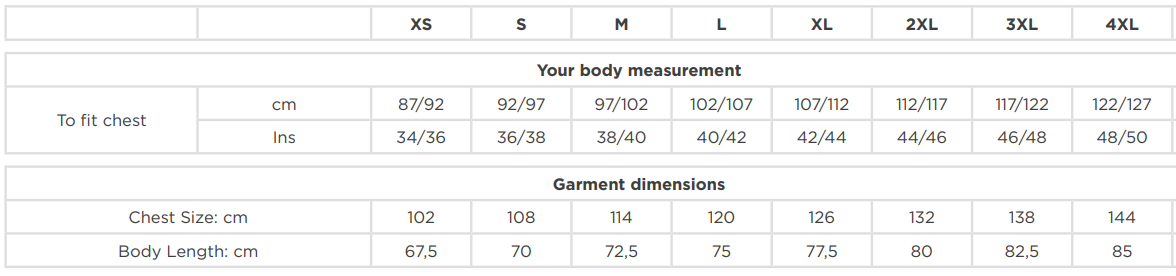 Size Guide