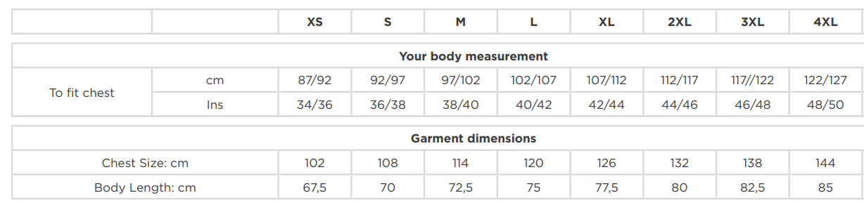 Size Guide