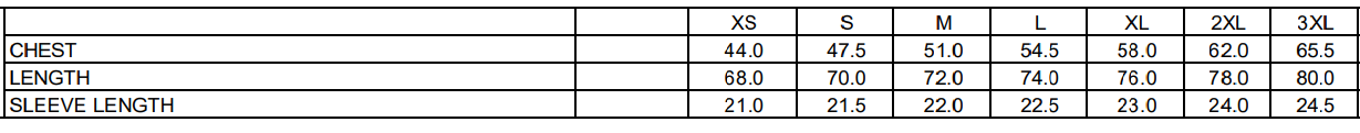 Size Guide