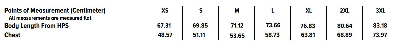 Size Guide