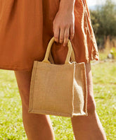 Jute petite gift bag