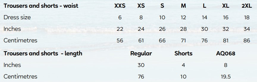 Size Guide