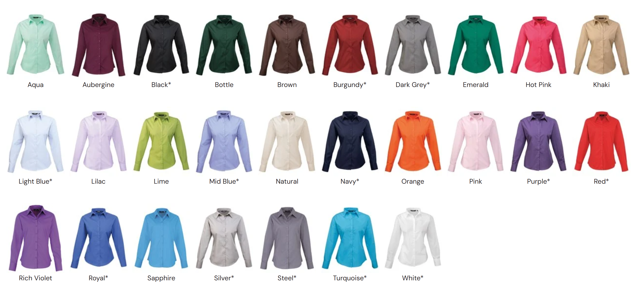 Color Chart
