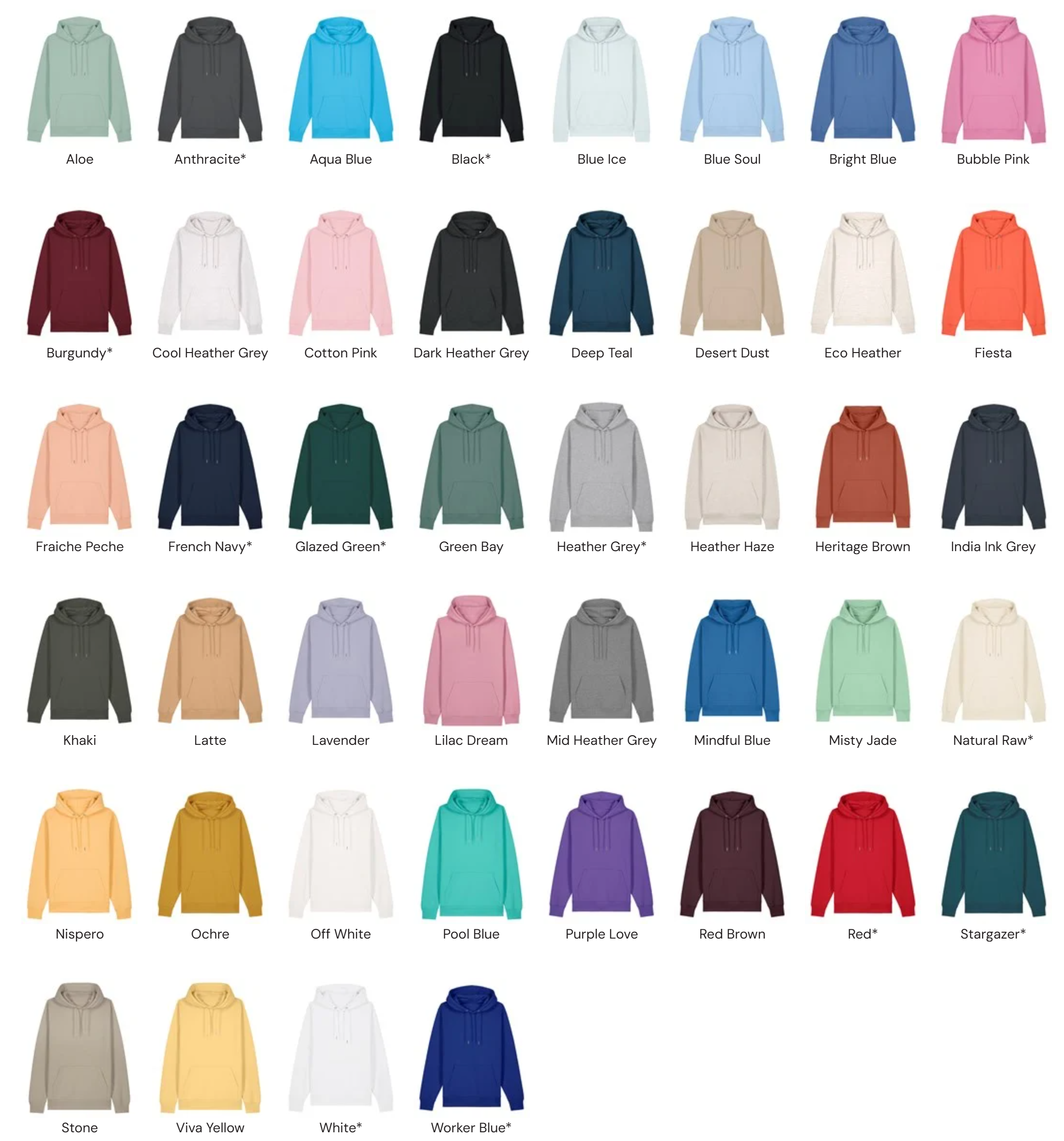 Color Chart