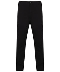 Stretch chinos with flex waistband 