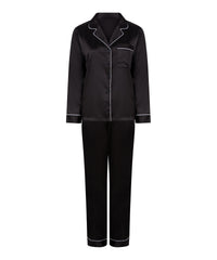 Women's satin long pyjamas 