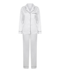 Women's satin long pyjamas 