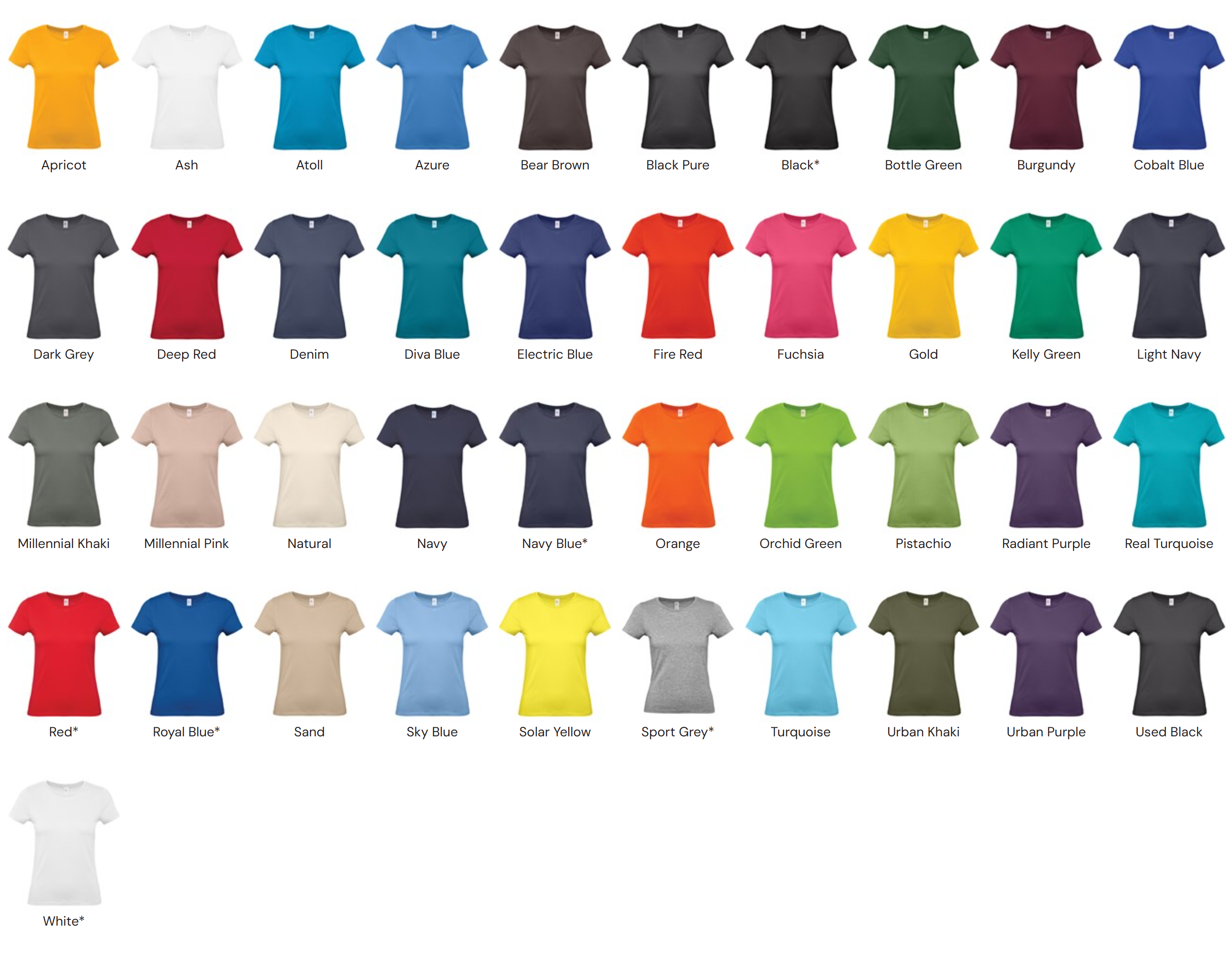 Color Chart